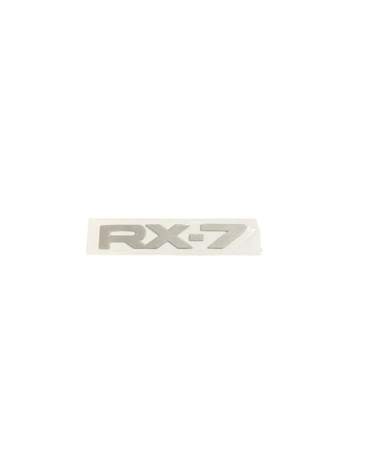 RX7 FD Rear Bumper Badge (New) (Genuine)