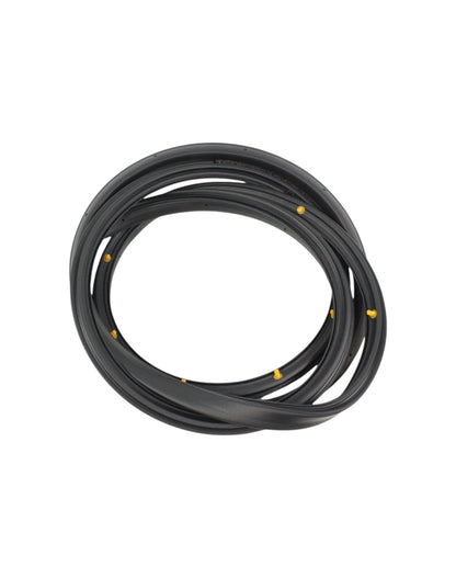 Rotary Parts NZ genuine black rubber front door seal for Mazda RX7 FD 1992-2002 with yellow mounting clips